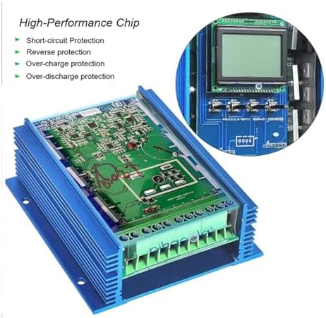 12000W Wind & Solar Hybrid MPPT Charge Controller 220V, 12V/24V/48V Automatic with LCD Display & Dump Load - Universal Off-Grid Solution for Efficient Energy Management