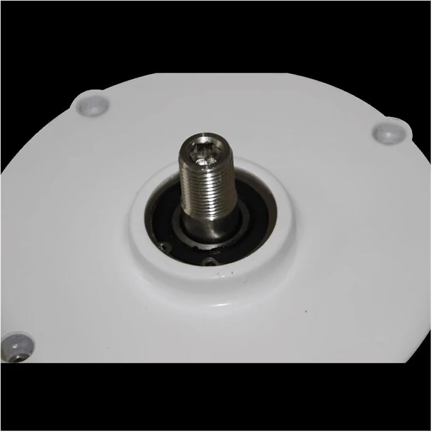 Electric Wind Turbine Generator 3KW 4KW 5KW 6KW Low Speed 24V 12V 48V 3 Phase Gearless Permanent Magnet AC tors for Wind Water Turbine Industrial Energy(Double Shaft,12V_6000W)