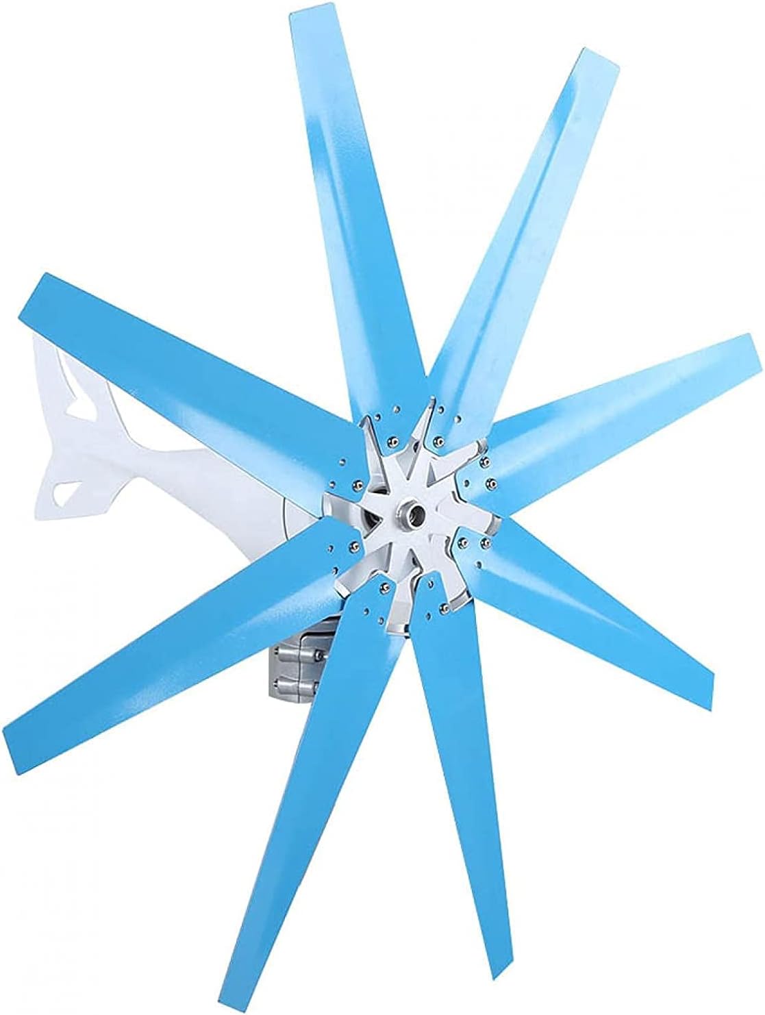9000W Wind Turbine Generator Kit Wind Generator Humanized Design, 8‑Blades for Industrial Needs