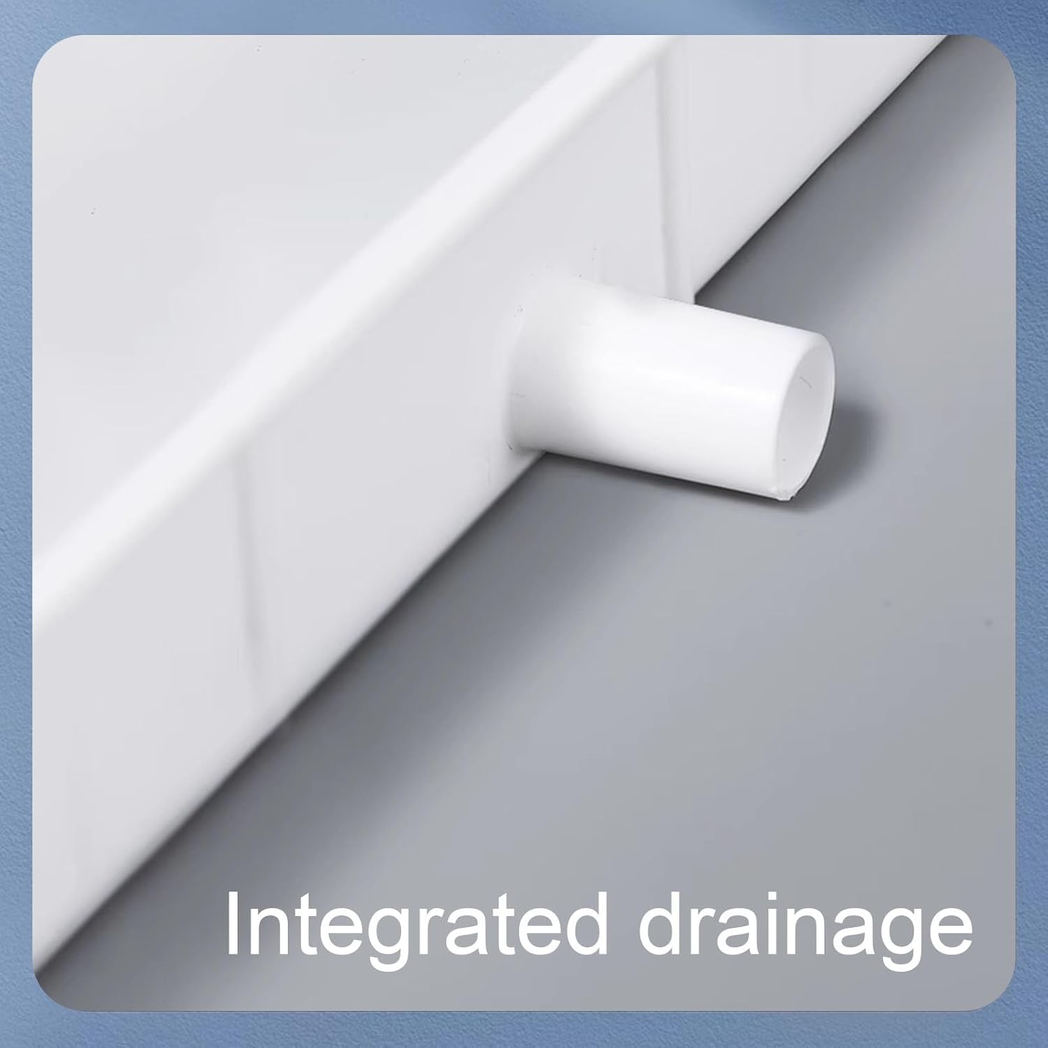 Drip Tray with Drain, Universal Air Conditioner Drain Kit, Plastic Tray for Window Air Conditioners and Mini Splits(300cm)