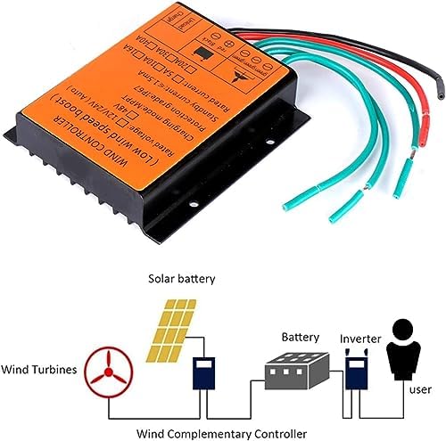 12000W Waterproof MPPT Charge Controller, High-Efficiency DC Regulator for Wind Turbine Generators, IP67 Battery Charging Solution, Solar & Wind Energy Conversion