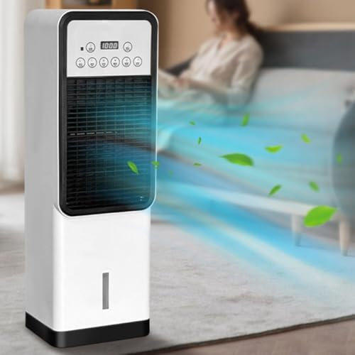 Portable 3-in-1 Air Conditioner, Cooling Fan, Humidifier, 7,000 BTU with 12H Timer, Remote Control, 3 Modes & 3 Speeds for Bedroom, Indoor Use