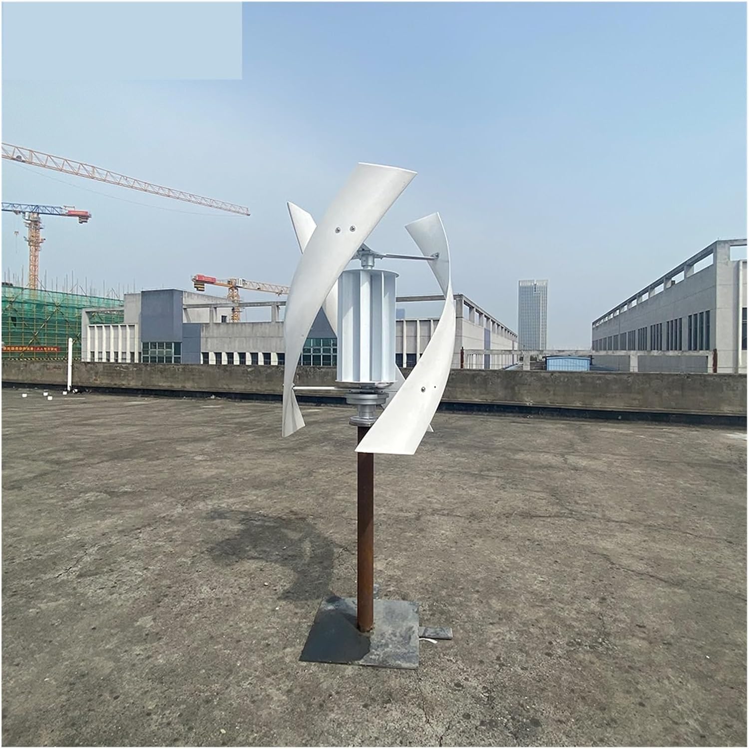 Wind Turbines, Vertical Axis Maglev Wind Turbine Generator 1000w 24v 48v 3 Blades Free Energy for Homeuse Windmills Low RPM(48V)