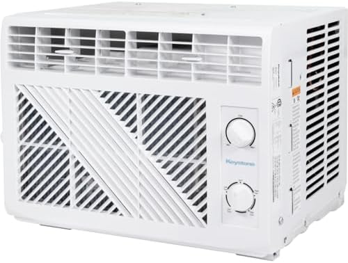 Keystone 5,050 BTU Window Mounted Air Conditioner, 115V, Window Air Conditioner for Apartment, Living Room, Bathroom and Rooms up to 150 Sq.Ft., White