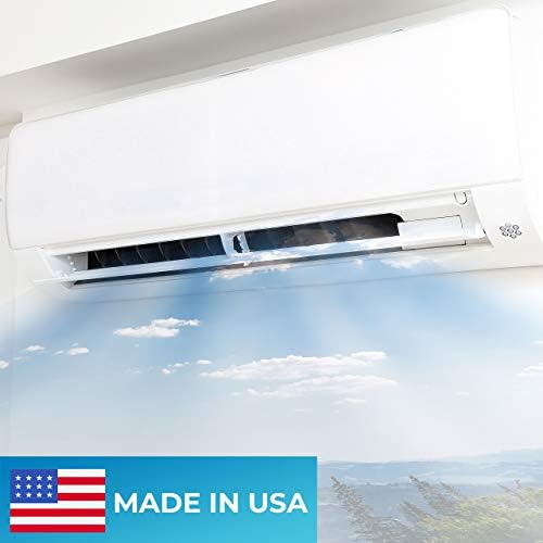 SpiroPure 11X17X1 MERV 8 Pleated Air Filters - Made in USA (6 Pack)