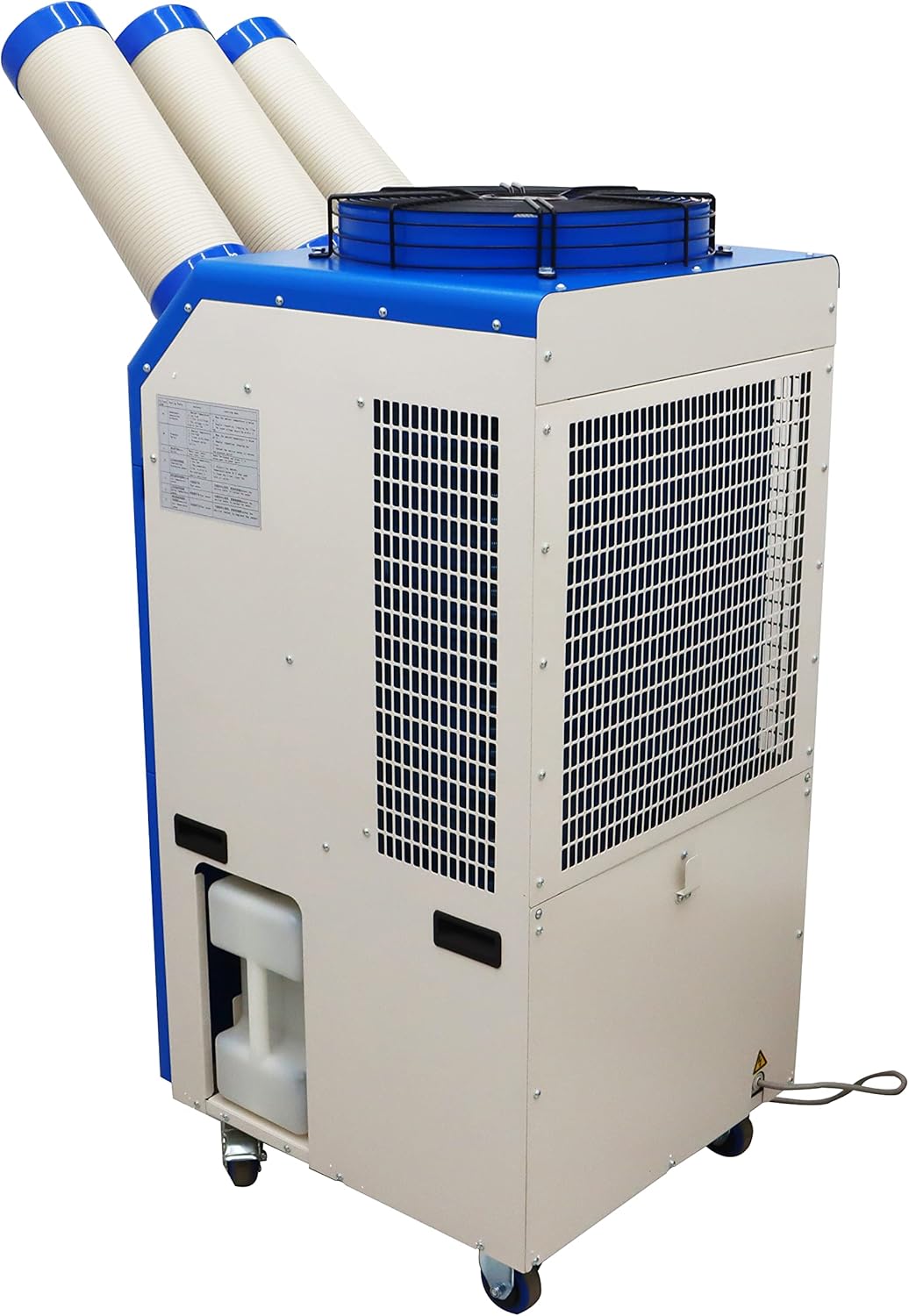 TECHTONGDA Industrial Spot Cooler Mobile Air Conditioner Outdoor Cooling Machine Aircon 220V Columns Outlet 910m³/h Air Flow