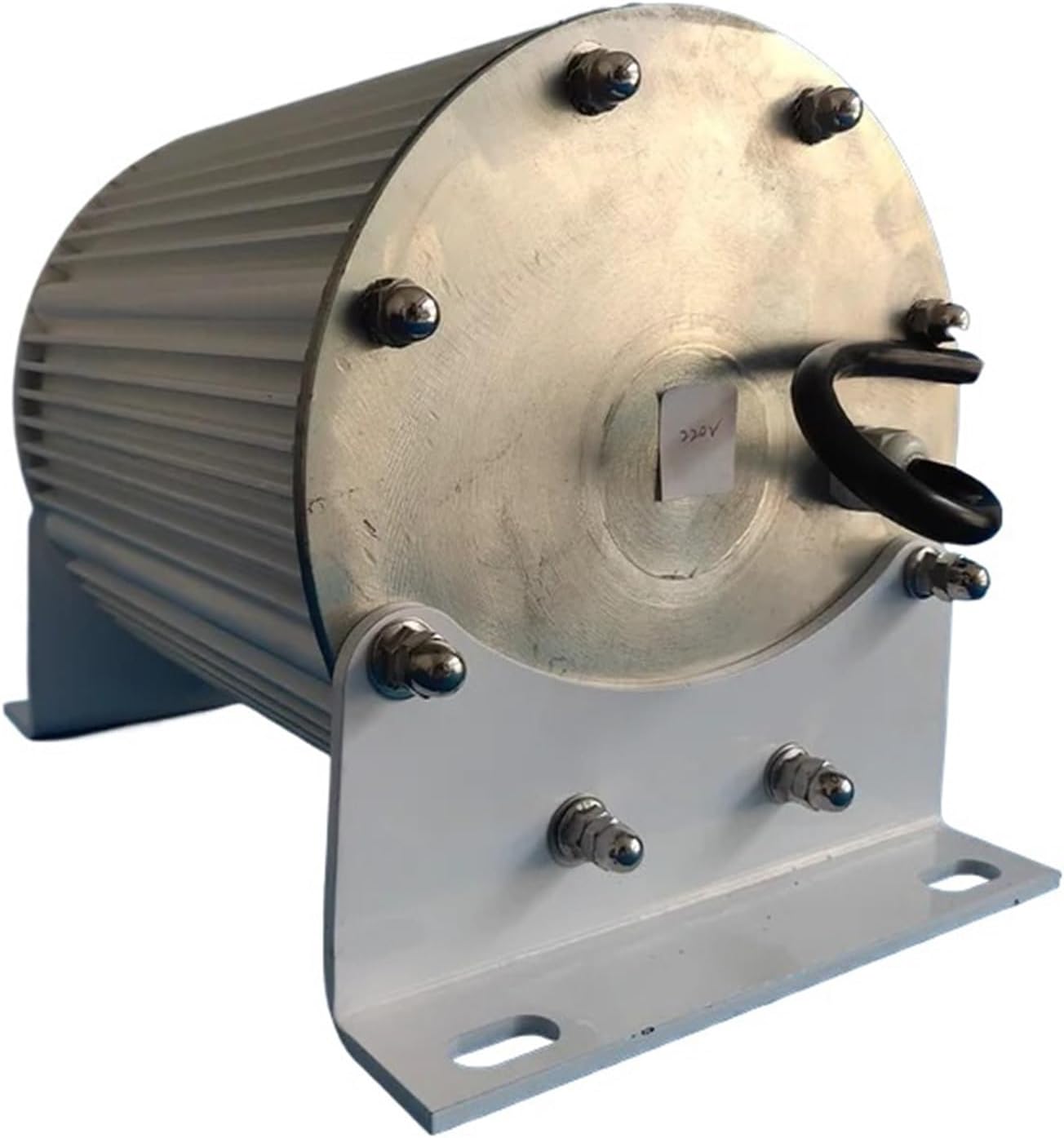 Low Speed 10KW Permanent Magnet Generator Used for Developing AC 3-Phase Generators for Wind Turbines and Water Turbines Industrial Energy(with Base,24V_10000W 200RPM)