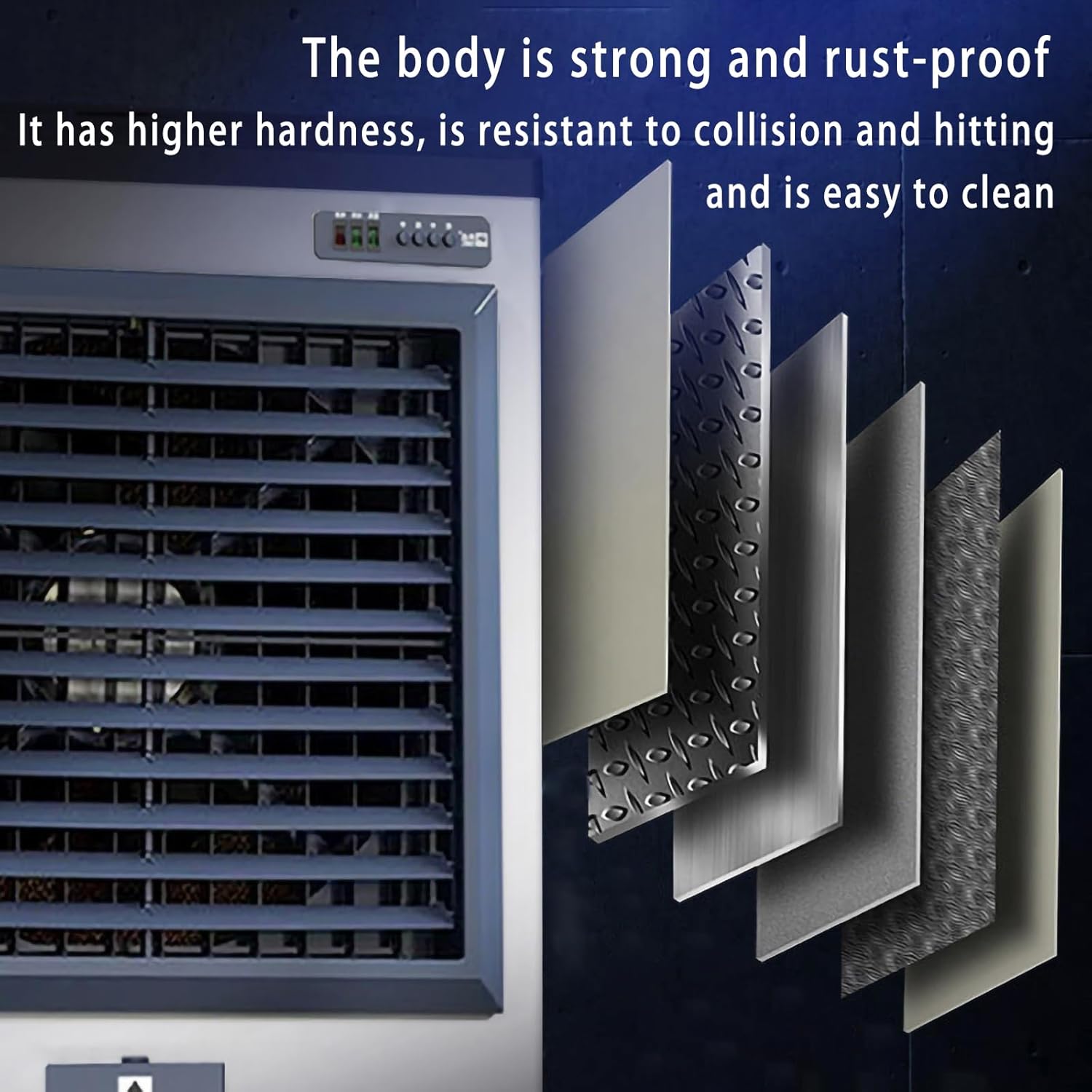 Small Portable Air Conditioner Floor Air Conditioner Portable Room Air Conditioners Portable Evaporative Air Cooler Hairstyle Air Cooler Three-speed Adjustment