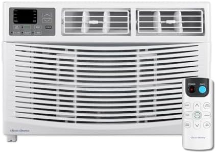 Vtronix Classic America 8000 BTU WiFi Enabled, Alexa Ready, Energy Savings - Window Mounted Air Conditioners Unit (10.9 CEER 120 VAC), White, Cool Only