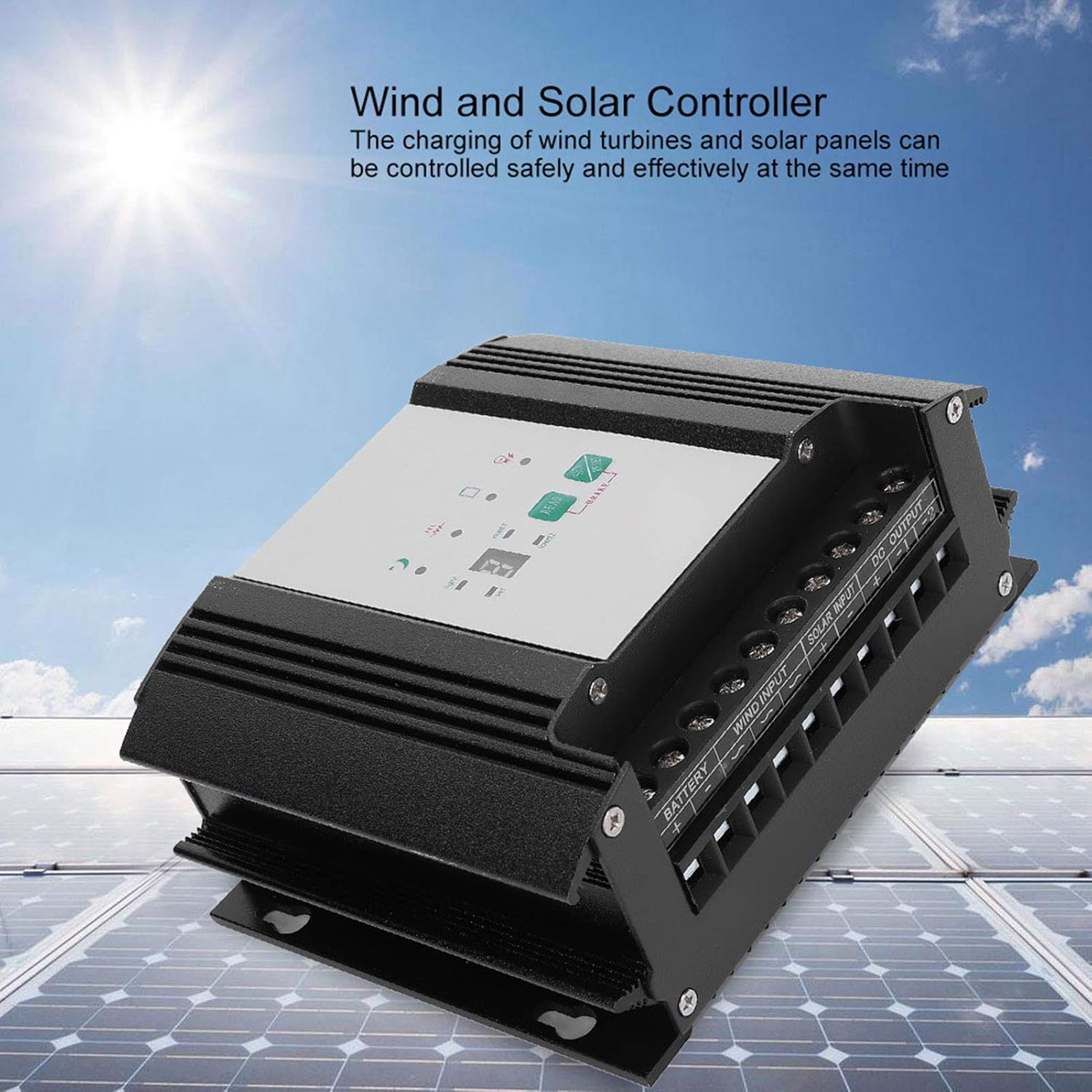 Wind Solar Charge Controller Hybrid Street Light Regulator Industrial Equipment 12V