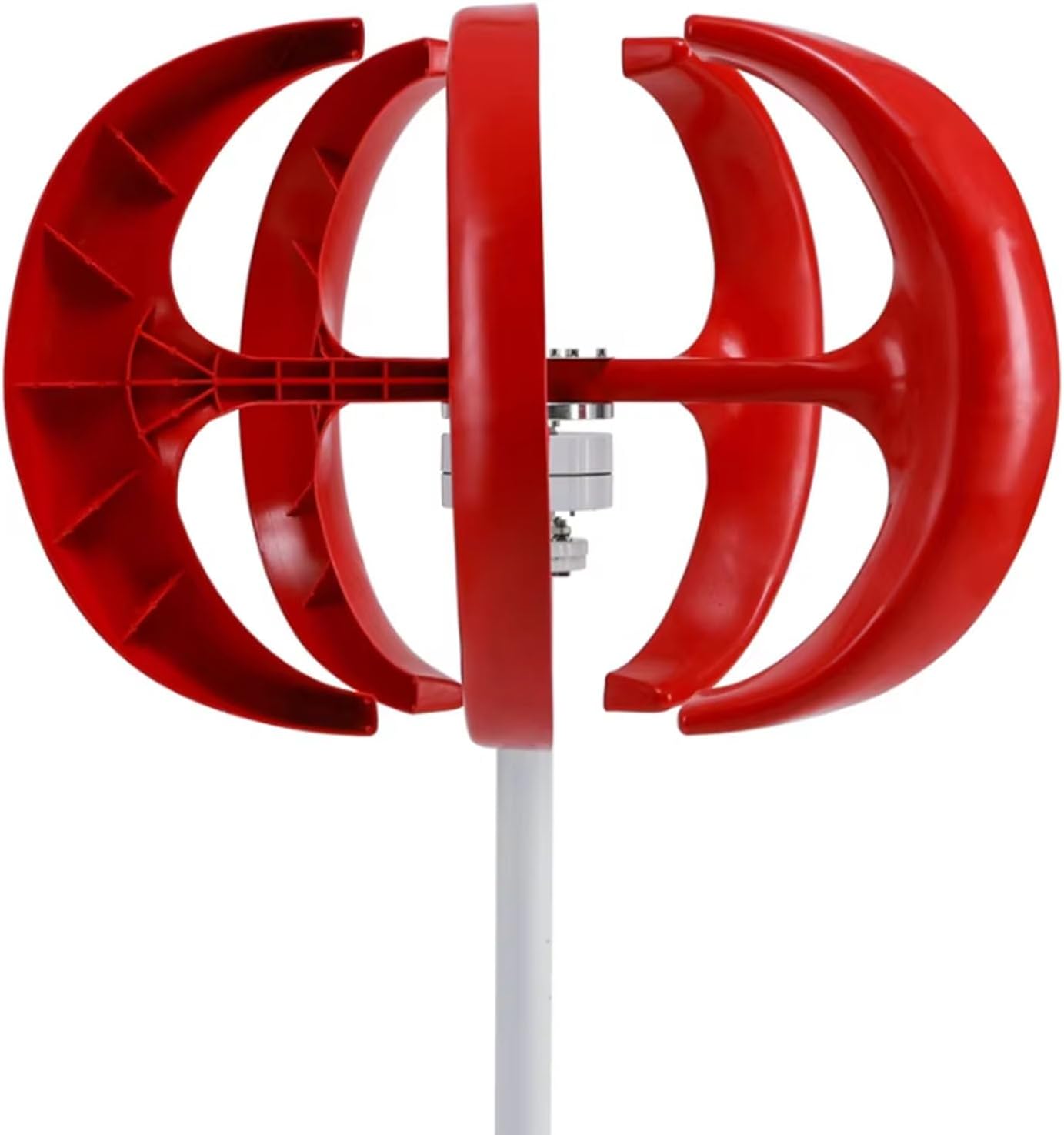 12000W 5 Blades Vertical Wind Turbine Generator 12v 24v with Mppt Hybrid Charge Controller Windmill Suitable for Farm Home use