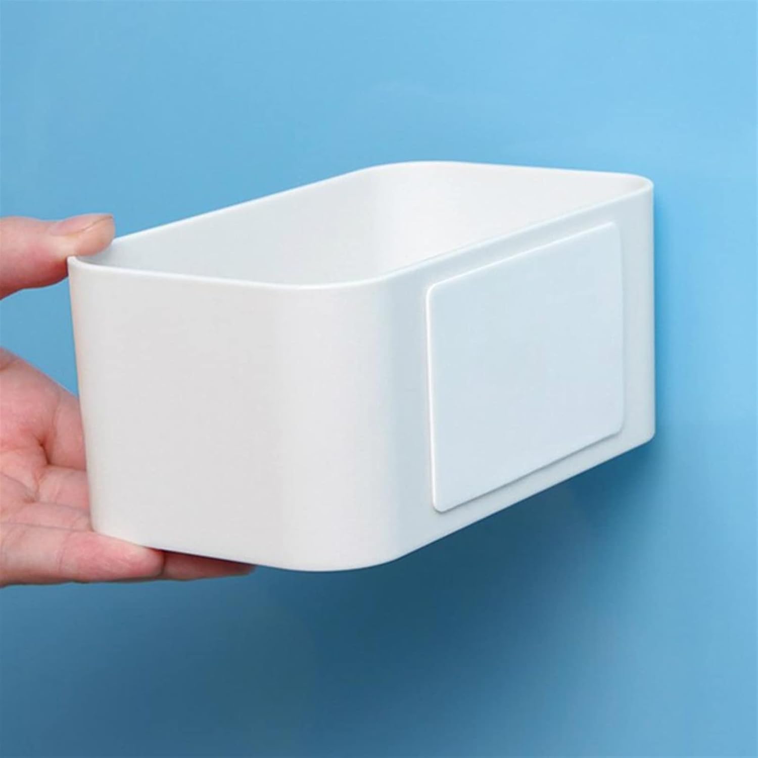 Under Bed Storage Wall Hanging Box of TV Air Conditioner Remote Control (Color : Gray) (Blue)