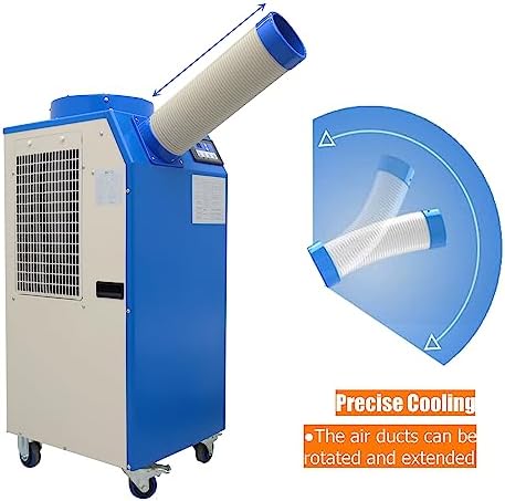 Commercial Spot Cooler Mobile Cooling Air Conditioner Outdoor Air Conditioner 11900BTU/H Industrial Single Column Air-Cooled 220V 480m³/h