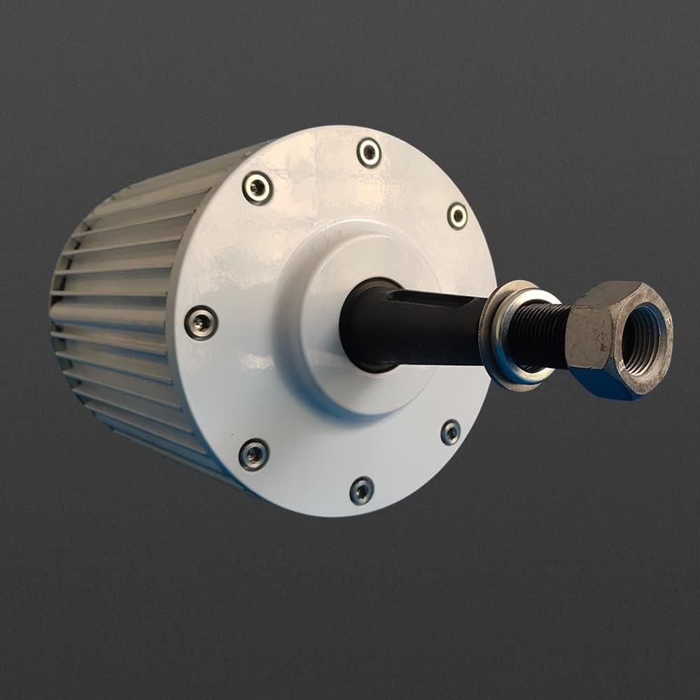 Wind Turbine, 10KW 20KW 30KW Generator AC Alternators 48V 96 Gearless Permanent Magnet Low RPM for Wind and Horizontal Wind(Without Base,48V_20000W)