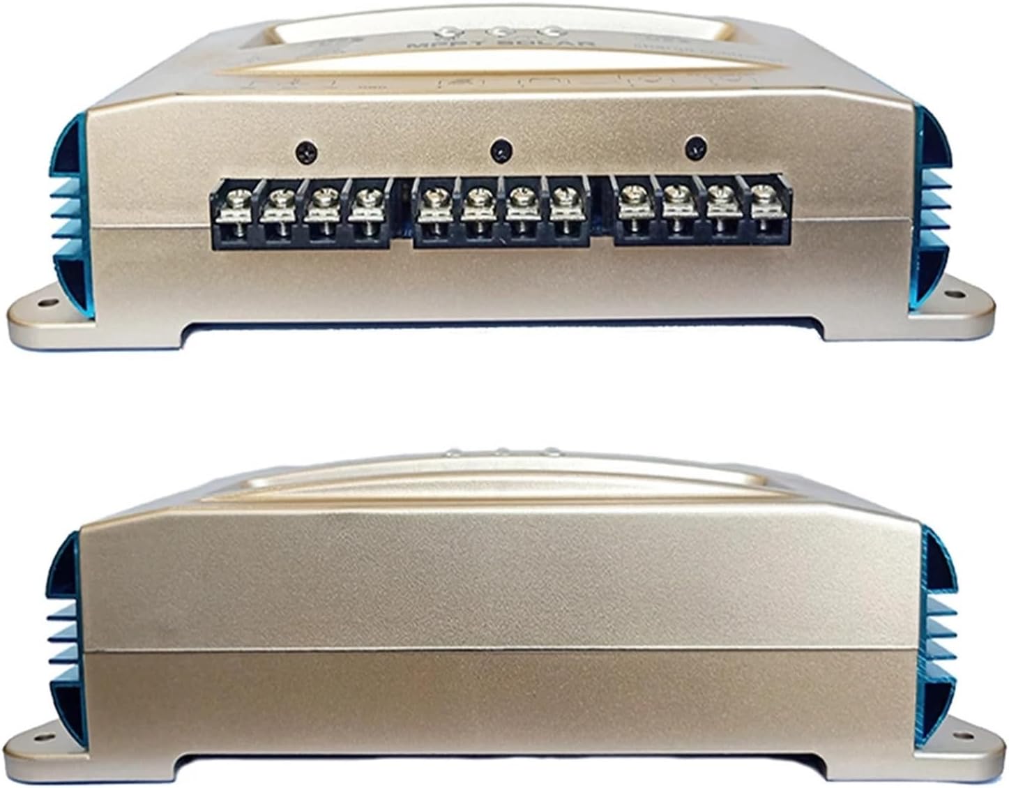 Solar Controller, 40A 60A 100A Wind Solar Hybrid Char Controller Dual USB Wind-Solar System MPPT Regulator(60A)