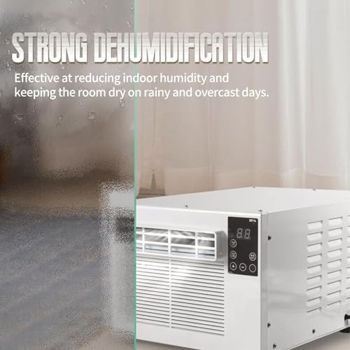 Compact Mini Air Conditioner - Fast Cooling Dehumidifier for Camping, No Outdoor Unit Required