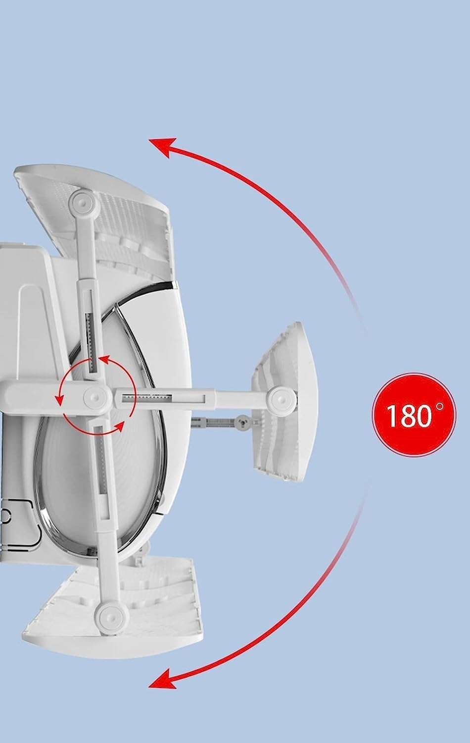 Air Conditioner Deflector - Retractable Windscreen for Wall Mounted Units, Prevents Direct Blowing, Home and Office Air Conditioner Accessory