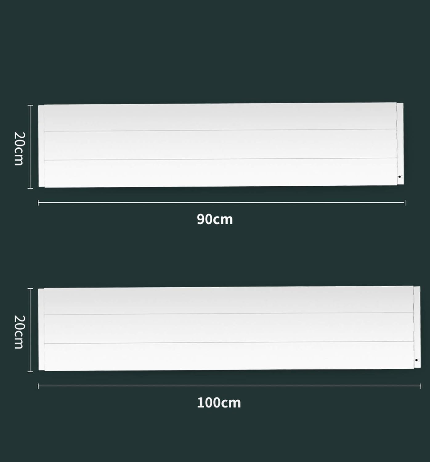 Air conditioner windshield Wall-mounted Air Conditioner Wind Baffle, The Blades can Be Opened or Closed to Prevent Cold Wind From Blowing Directly, Adjustable Air Conditioner Wind Direction Defle