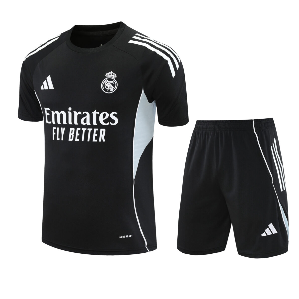 Conjunto de calentamiento Real Madrid negro 2 - NewNow