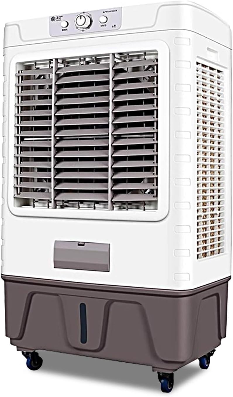 Evaporative Air Cooler, Portable 3-in-1 Air Conditioner with 120° Oscillation, 90L/24 Gal Water Tank, 3 Speeds for Indoor & Outdoor Use