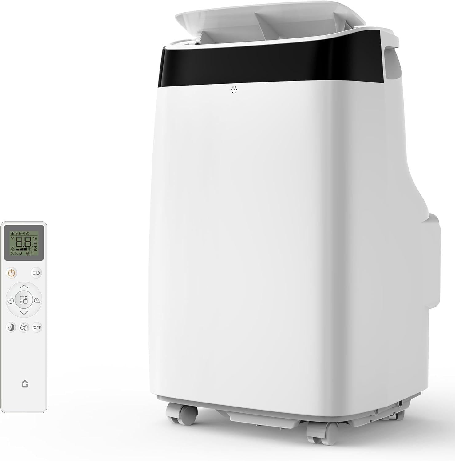 Portable Air Conditioners, 10000BTU 3-in-1 AC Unit with Cooling, Dehumidifier & Fan Modes, Remote Control, Digital Display, Mobility, Quiet Freestanding AC Cooling for 450 Sq.Ft for Home, Office, RV