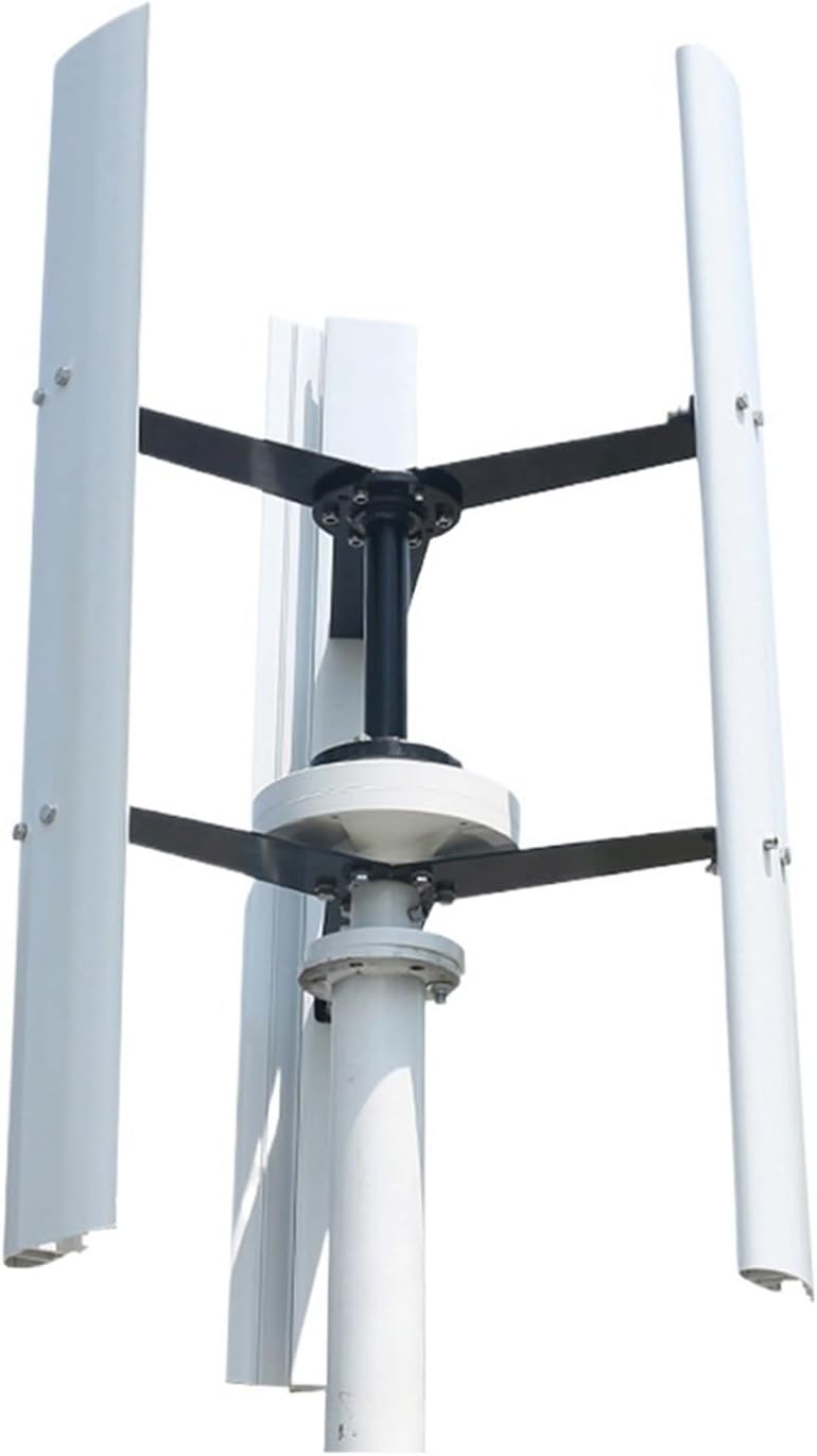 Wind Turbines, 5000W 12V 24V 48V Free Energy Home Wind Turbine Electric Generator 5KW Vertical Windmill Low Wind Speed Starting Wind Turbines(24V)