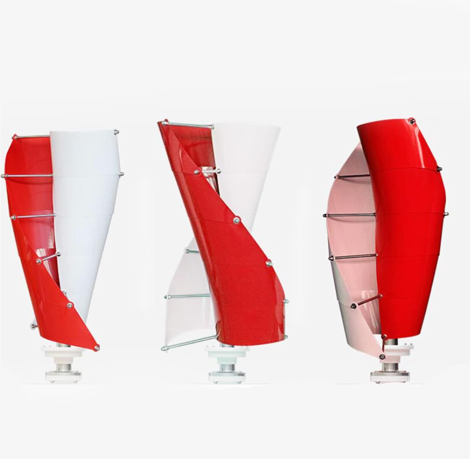 12V-220V No Noise Vertical Axis Wind Turbine Generator, 14000W Magnetic Levitation Wind Turbine with MPPT Controller for Green Windmill,24v