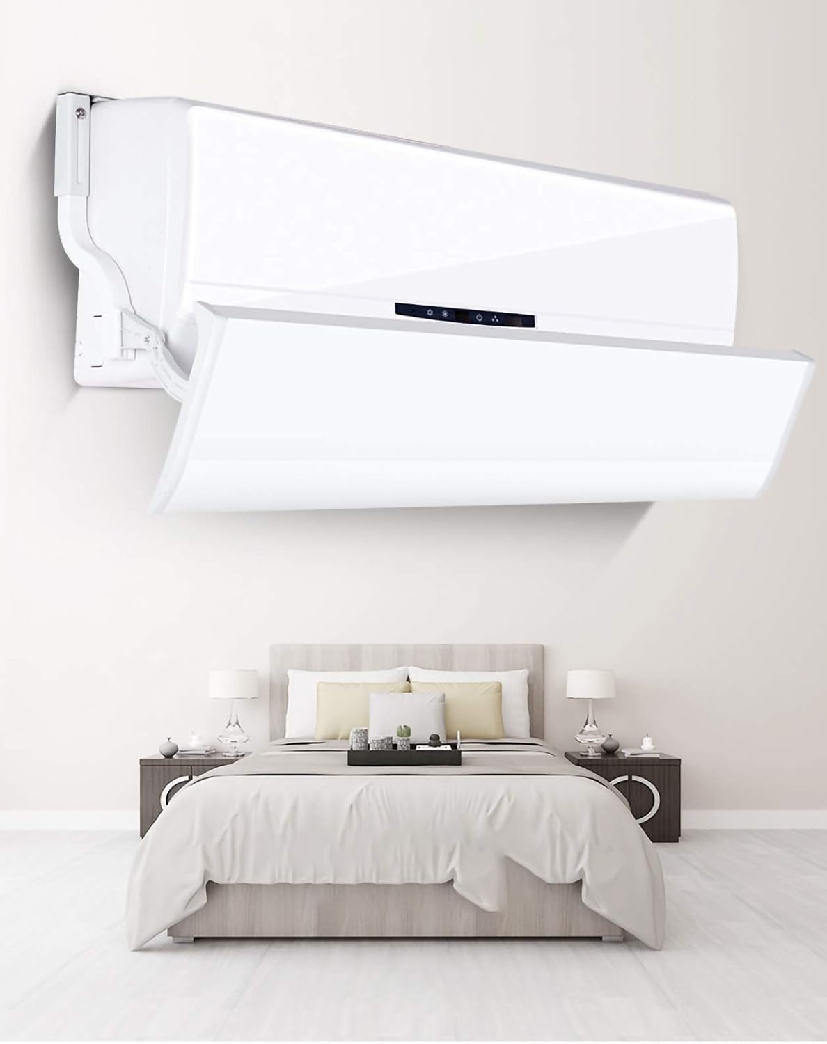 Air Conditioner Wind Deflector Universal Wall-Mounted Vent Deflector Baffle Anti Direct Blowing Wind Guide Shield Air Diverter,86cm/92cm/97cm/106cm/126cm