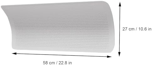 Air Conditioner Wind Deflector, Air Conditioning Baffle of Reverse C Shape Design, Air Deflector for Floor Standing and Cabinet
