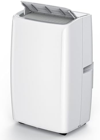 Standing Portable Air Conditioners, Cools Up to 550 Sq. Ft, 3-In-1 AC with, 24H Timer, Remote Control, 12000 BTU Portable Air Cooler Standing For Office and Room