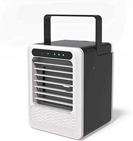 Portable Air Conditioner Fan, Air Cooler Fan, Quiet Mini Air Conditioner Fan, Desk Cooling Fan for Home, Bedroom, Travel, Office