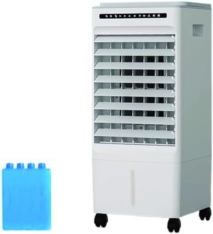 Swamp Cooler, 3-in-1 Evaporative Air Cooler for Room, 1.32Gal Water Tank, 3 Speeds and 3 Models, Windowless Air Conditioner w/7H Timer/Remote