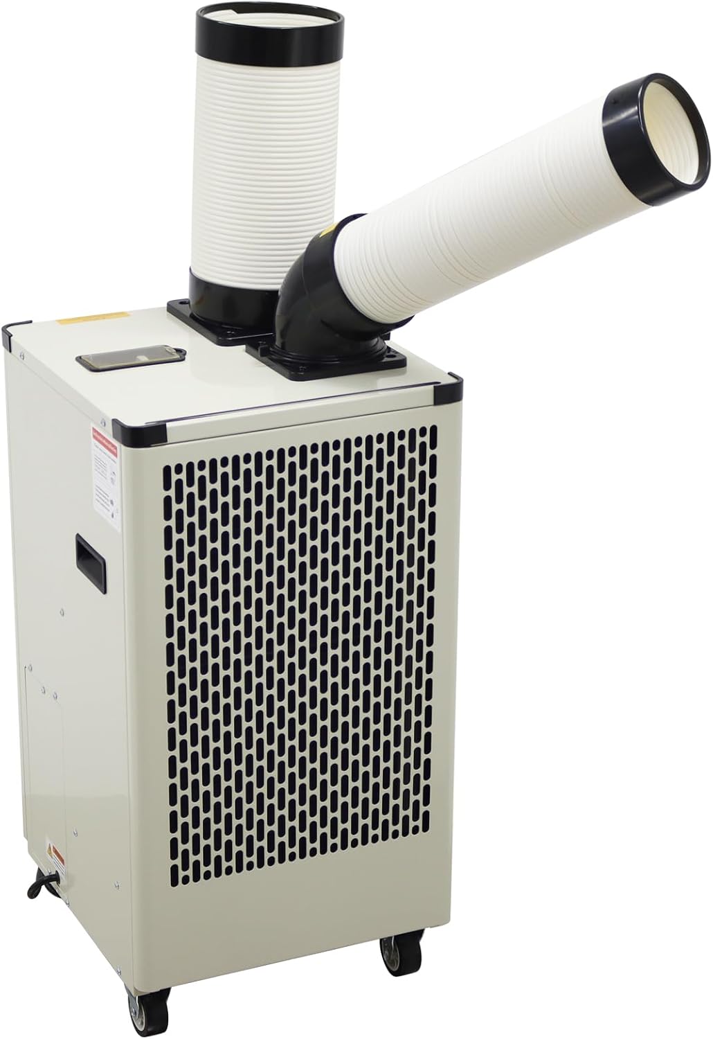110V Industrial Air Conditioner 350-450m³/h Commercial Portable Industrial Spot Cooler Mobile Air Conditioner Single Column 9180BTU/H, 1000W