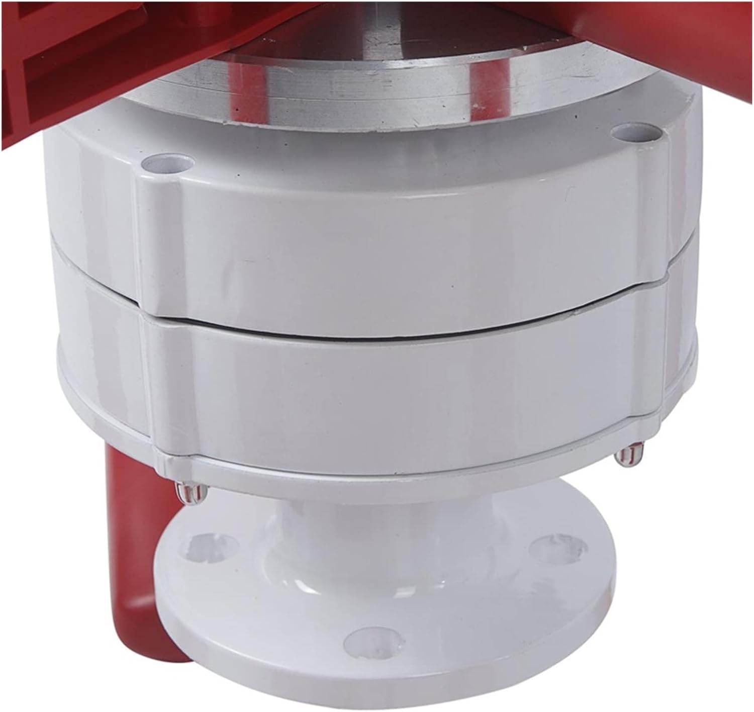 Wind Turbine, Wind Power Turbines Generator 8000W 12/24/48V 5 Blades Generator Lantern Wind turbines Vertical Axis for Streetlight Controller(White,Wind Turbine ONLY_12V)