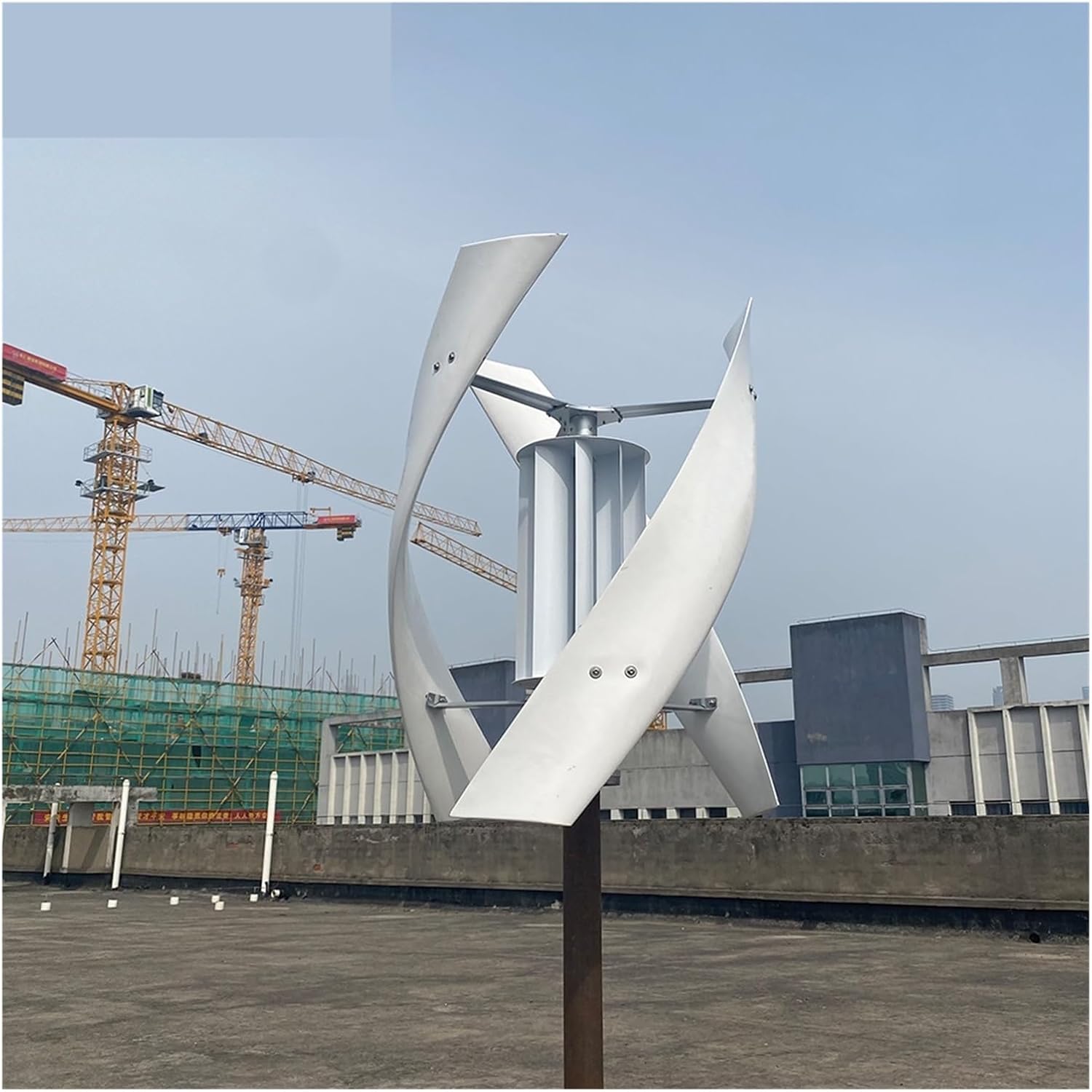 Wind Turbines, Vertical Axis Maglev Wind Turbine Generator 1000w 24v 48v 3 Blades Free Energy for Homeuse Windmills Low RPM(48V)