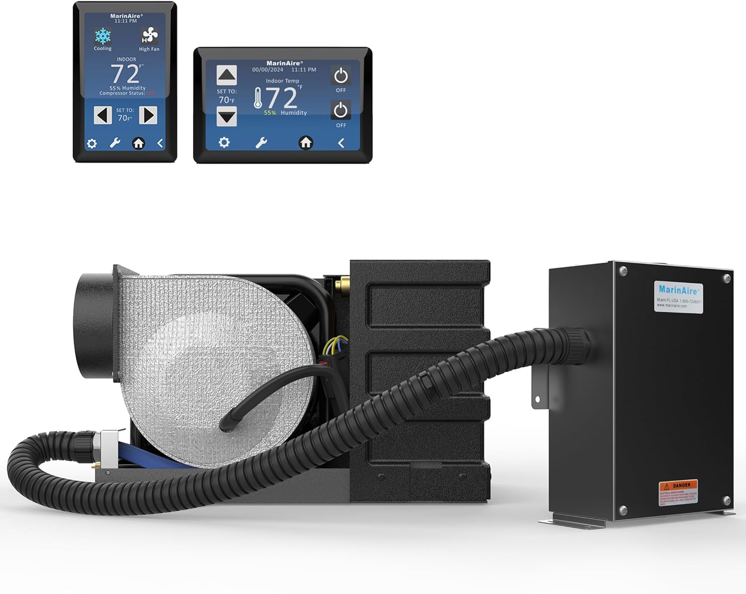 6,000 Btu/h Self Contained Marine Air conditioner and Heat pump 110-120V/60Hz