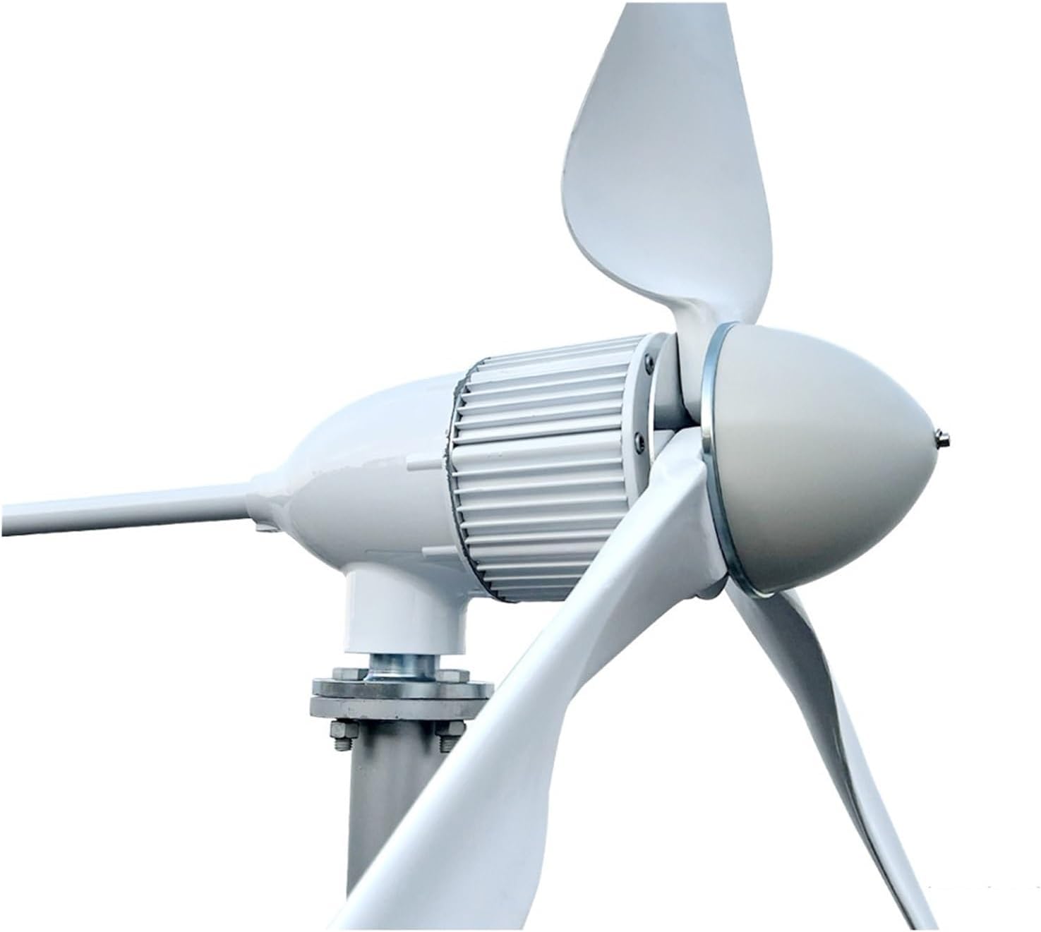 5KW 6KW Wind Turbine Generator Power Kit Horizontal Wind Turbine Windmill for Solar Hybrid System Industrial Energy(LCD Hybrid Control,24V_6000W)