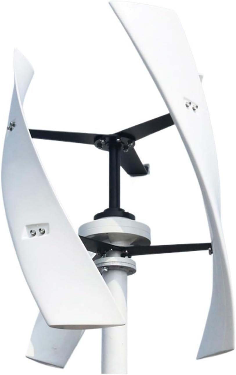 Wind Turbines, 10KW 12V 24V 48V Wind Power Turbine Generator for Home Farm 10000W Vertical Free Energry Electric Windmill Low Wind Speed Starting Wind Turbines(Green,24V_10KW)