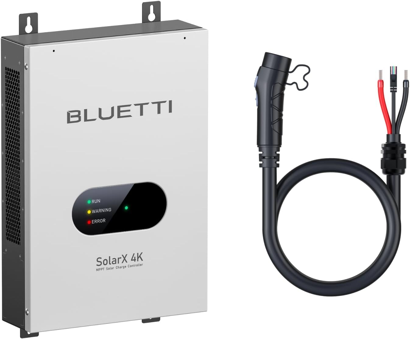 BLUETTI SolarX 4K MPPT Solar Charge Controller, 150V-500V 80A, 99% High Efficiency, Bluetooth/WiFi Controller for Solar Generator Apex 300 & B300K, for RV, Home and Off-Grid Living