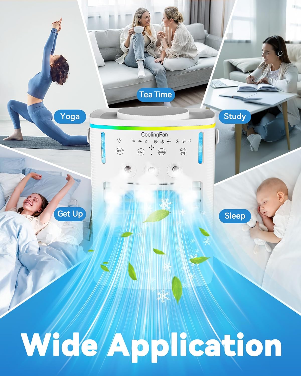 Portable Air Conditioners AC Unit: Cooling Fans That Blow Cold Air Portable AC Unit Aire Acondicionado Portatil