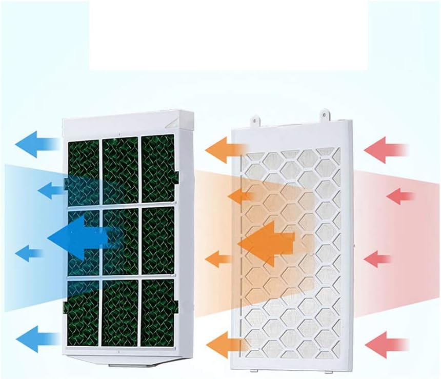 Portable Air Conditioner Fan Air Cooler, Portable Air Conditioner Evaporative With Remote Control Misting Humidifier Fan And Bladeless Noiseless Fan, For Office, Dorm, Room(Free Ice Tray)