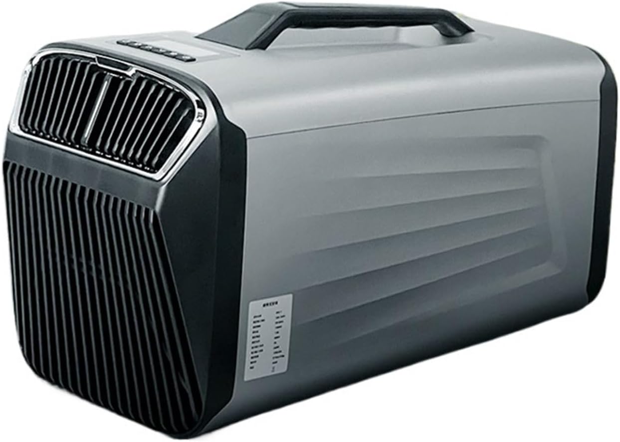 Portable. Portable Mini Air Conditioner Compressor Cooling for Car Outdoor Camping Tent .Tabletop(White)