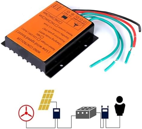 16000W Wind Turbine Charge Controller, MPPT & Waterproof Step-Up Converter for 12V/24V/48V Systems, Efficient Wind Energy Management, Durable Power Solution