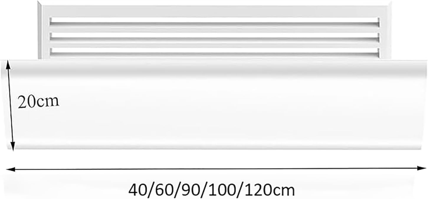 Adjustable Air Conditioner Wind Deflector, Side Wall Direct Blowing Deflector, Air Conditioner Outlet Air Guide Plate