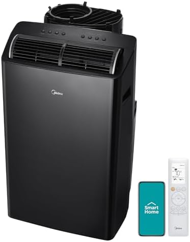 Midea Duo 14K & 12K BTU Ultra Quiet Smart HE Inverter Portable Air Conditioners with Heat, Compatible with Alexa & Google Assistant