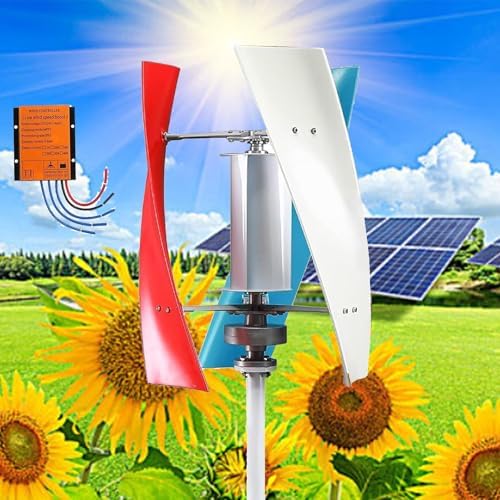 20000W Vertical Wind Turbine Generator Kit – Compact 12V/24V/48V Windmill for Home, RV, Marine – Efficient Renewable Energy Solution for Off-Grid Living and Sustainability