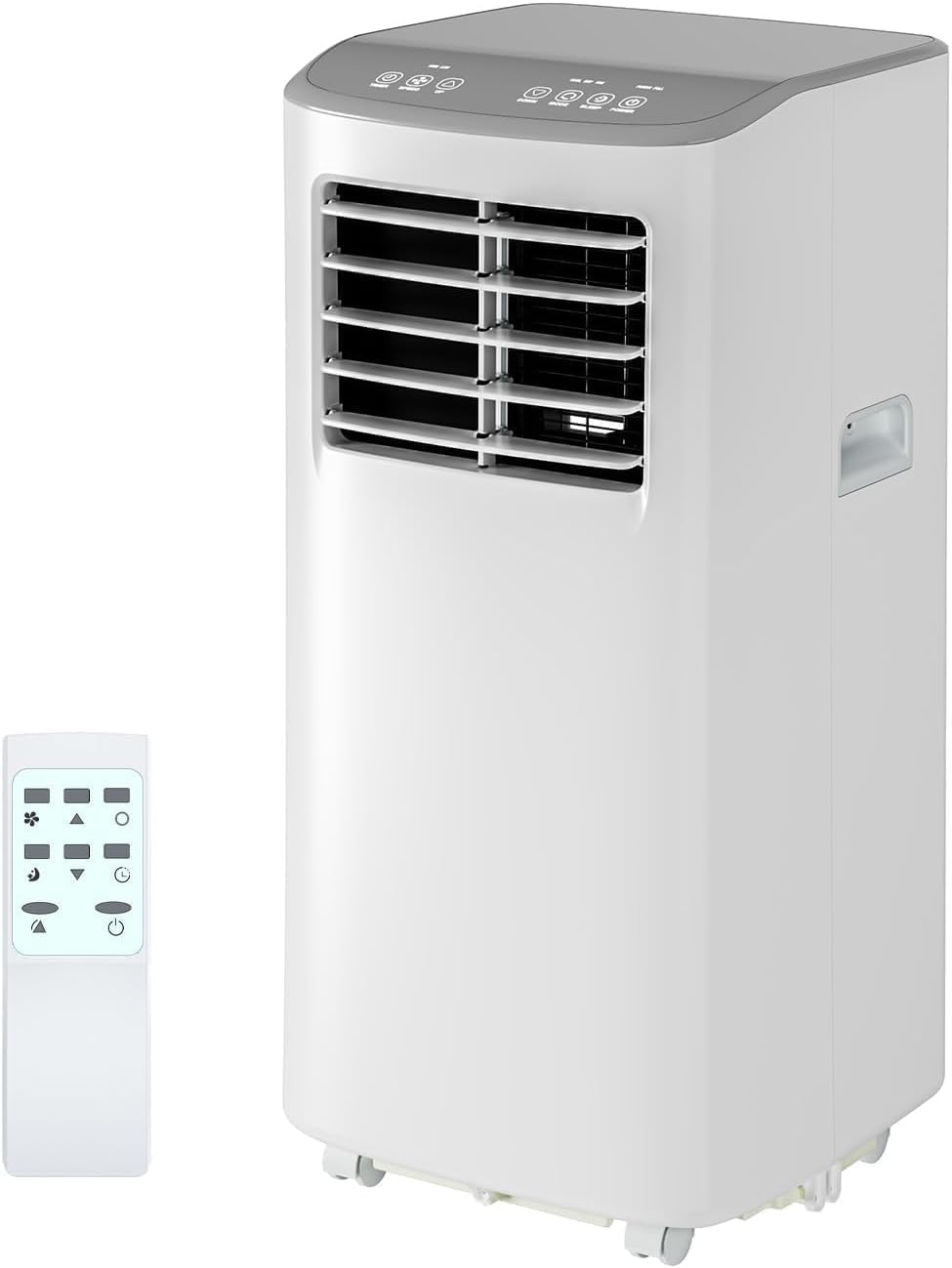 8000 BTU Portable Air Conditioner - Cools Rooms Up to 350 Sq.Ft, 3 in-1 AC with Dehumidifier & Fan for Bedroom, Large Room | Includes Window Vent Kit