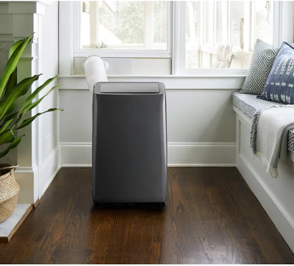 Hisense 3-in-1 Portable Smart Air Conditioner Wi-Fi 10,000-BTU 450-sq. ft. ConnectLife App, Remote control, Quiet operation 50 dB - AP1022CW1G (Renewed)