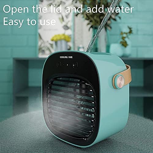 Portable Air Conditioner - Personal Air Cooler, Quiet Mini Air Conditioner Fan, Desk Cooling Fan for Home, Bedroom, Travel, Office