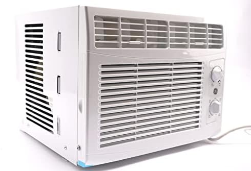 GE 5,000 BTU Mechanical Window Air Conditioner for Small Rooms up to 150 sq ft.